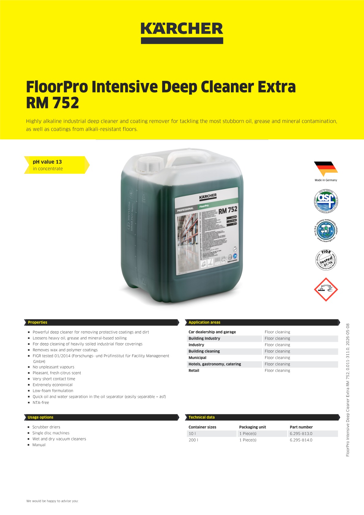 Product information