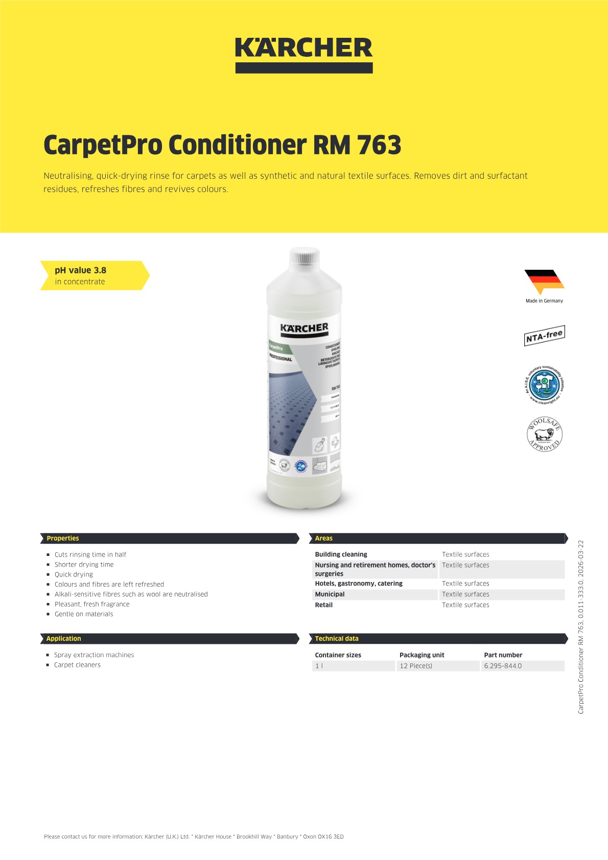 Product information