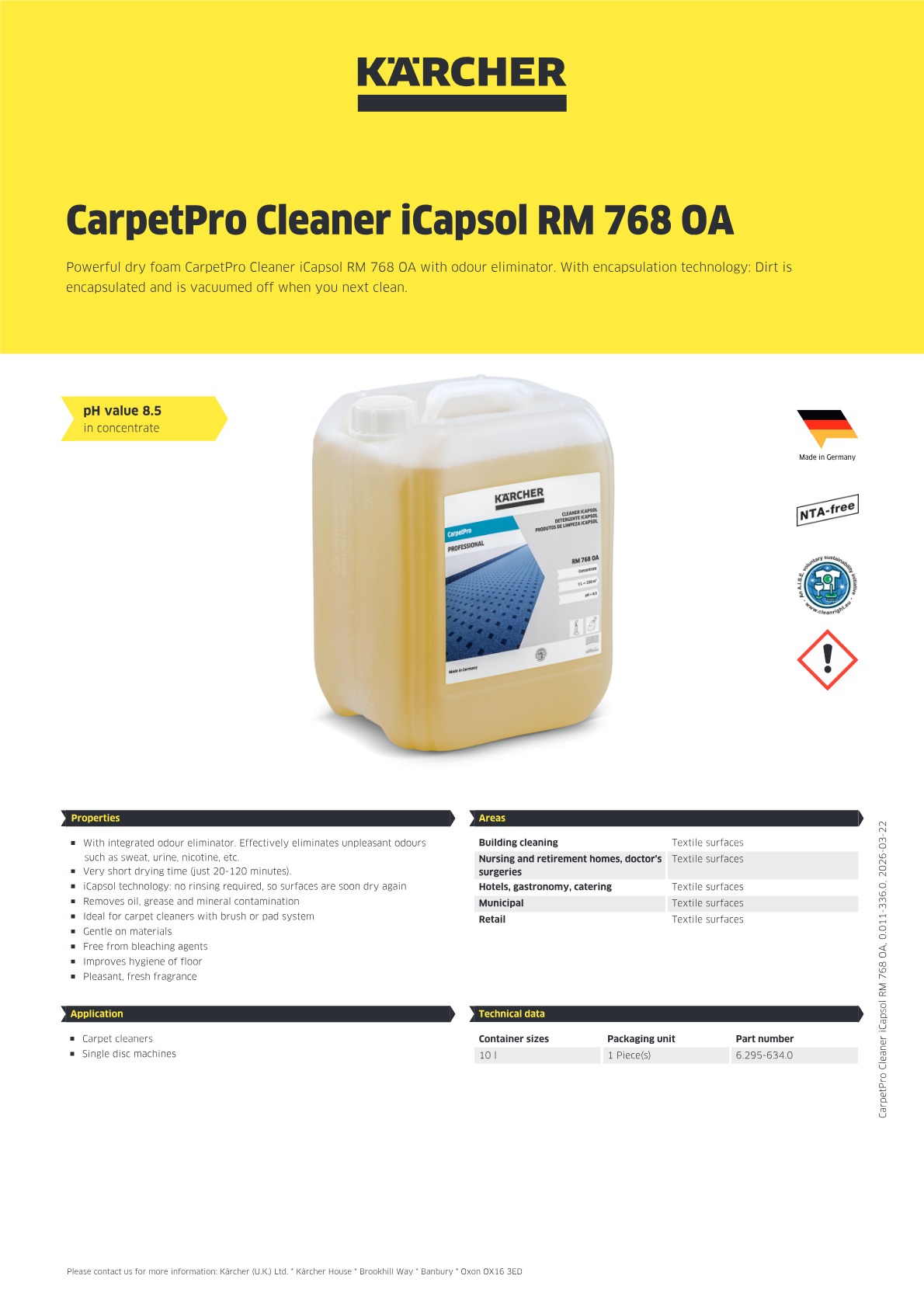 Product information