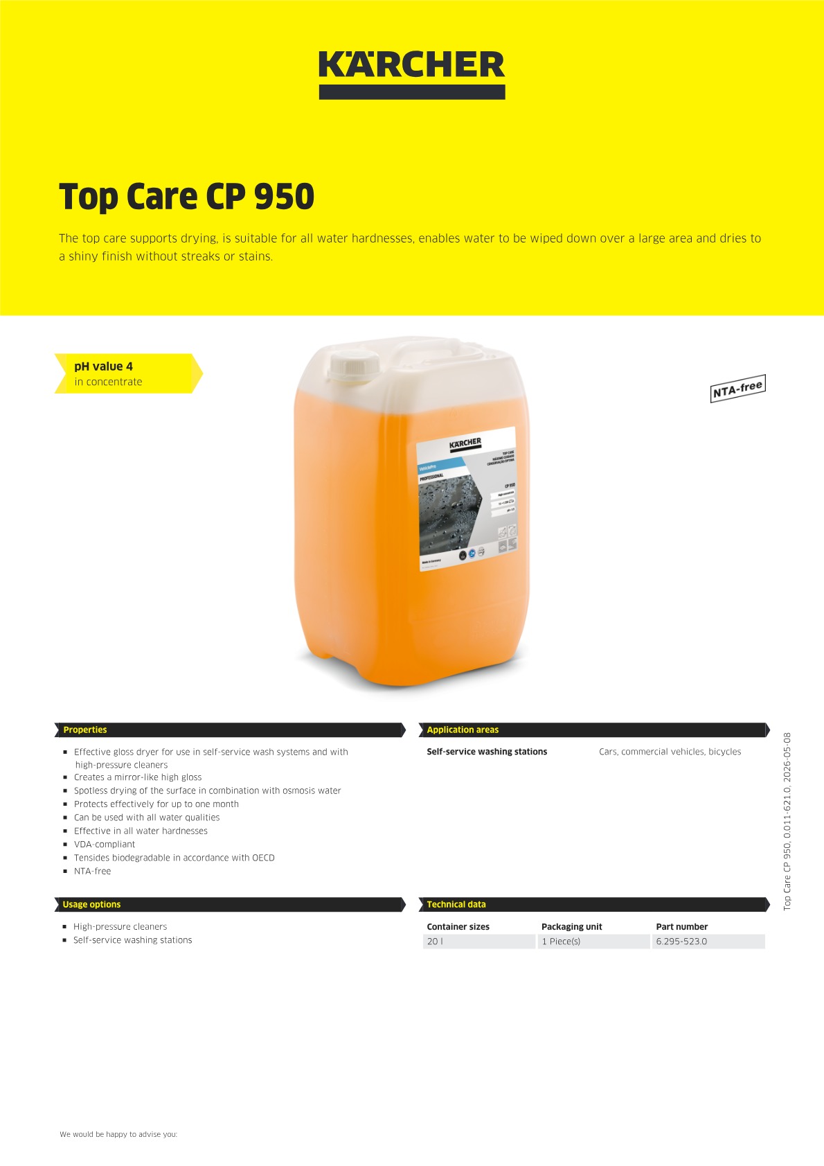 Product information