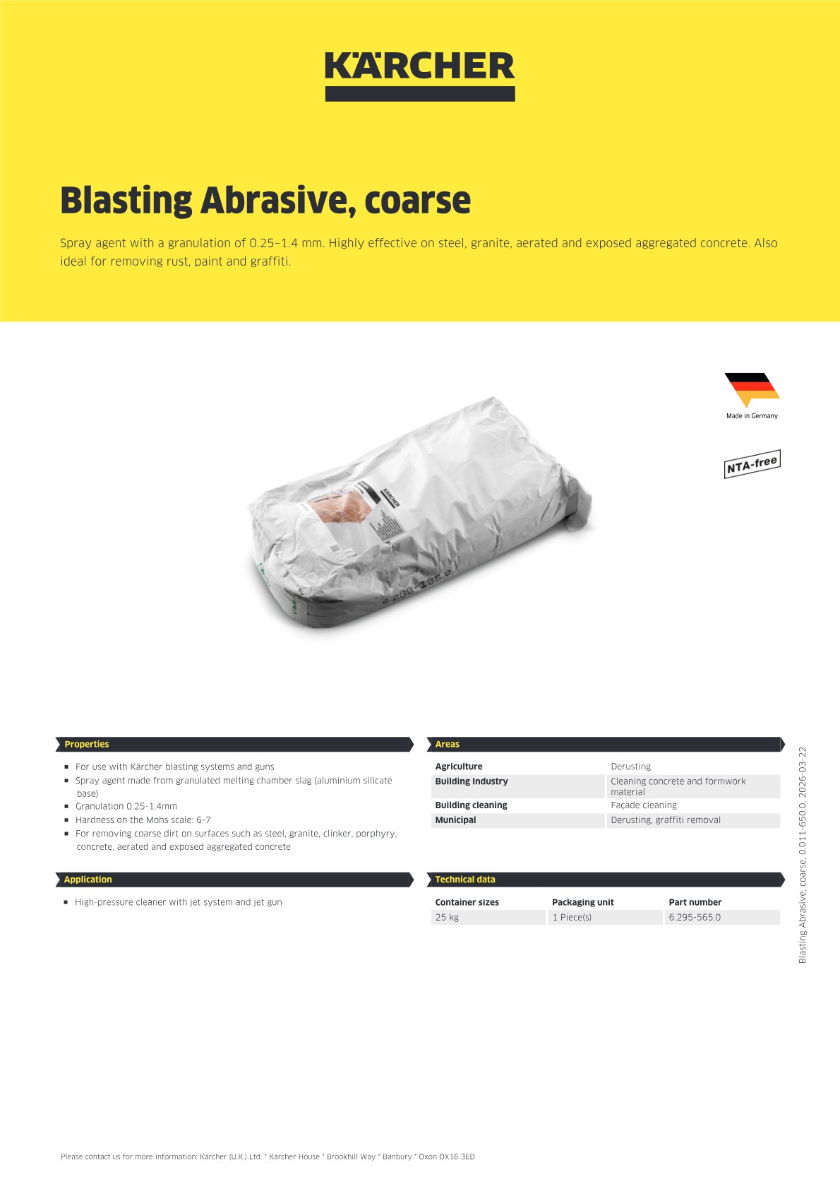Product information