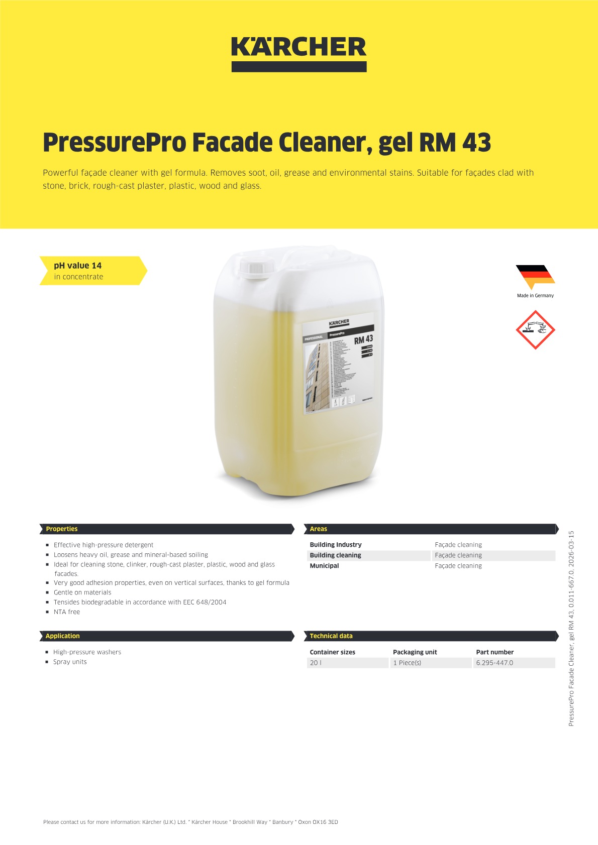 Product information