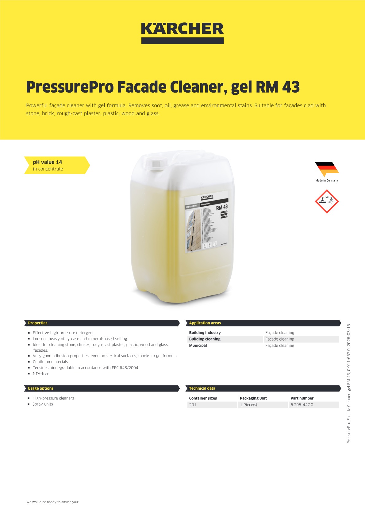 Product information