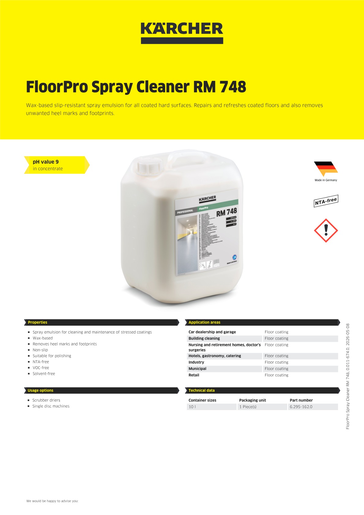 Product information