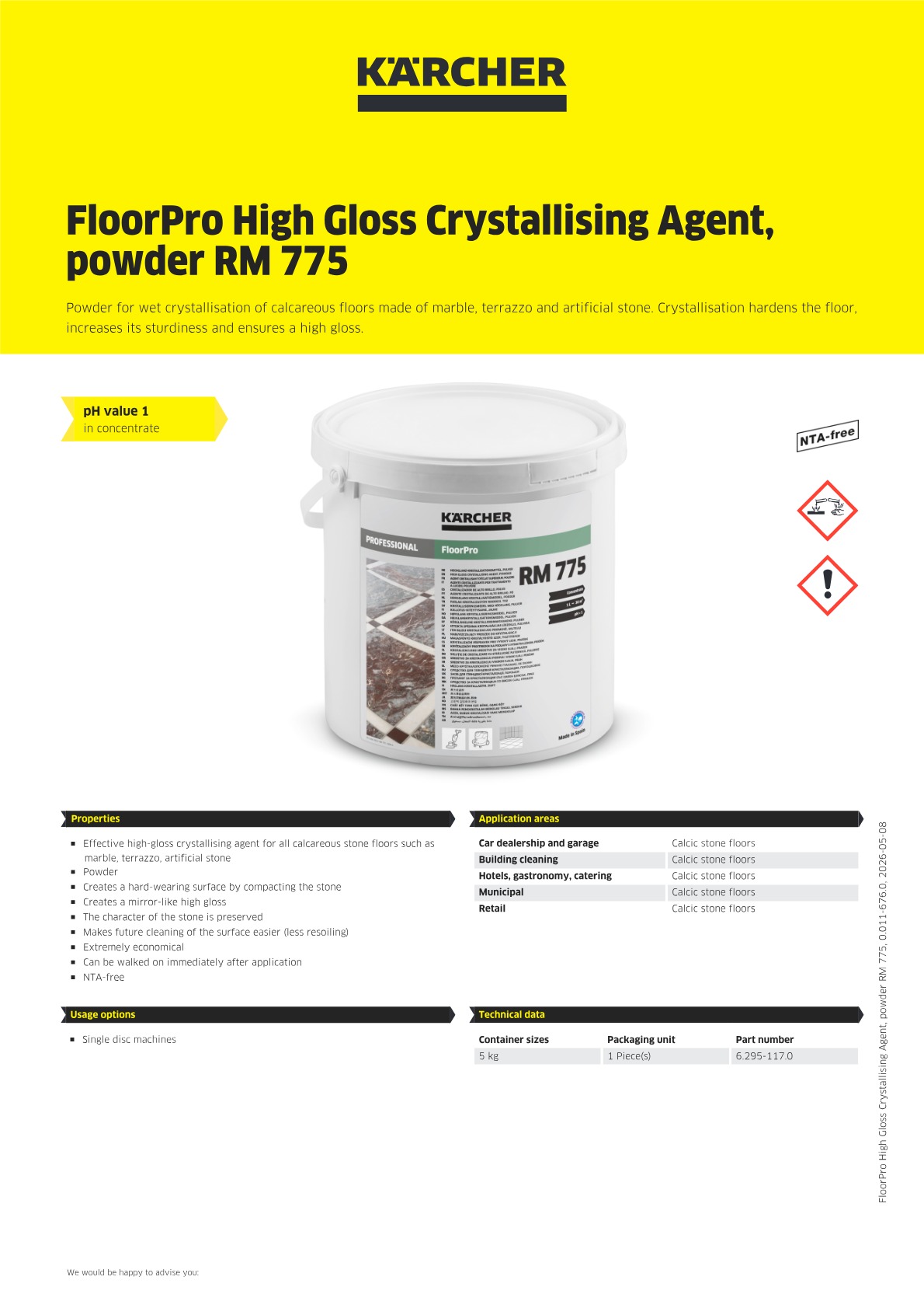 Product information