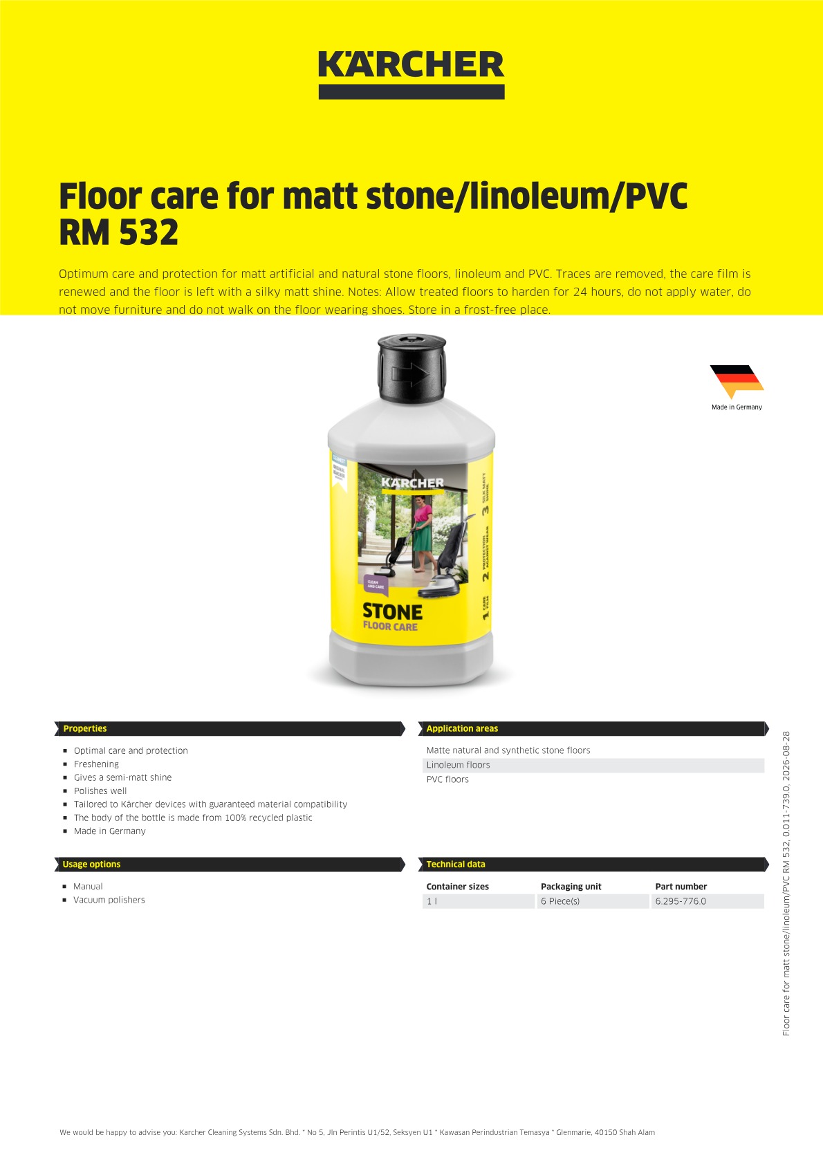 Product information
