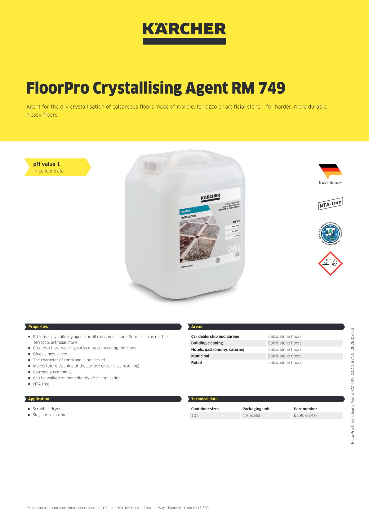 Product information