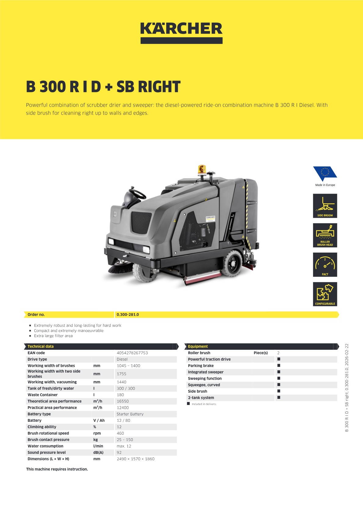 Product information