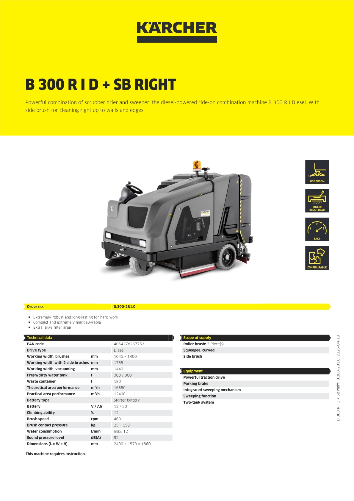Product information