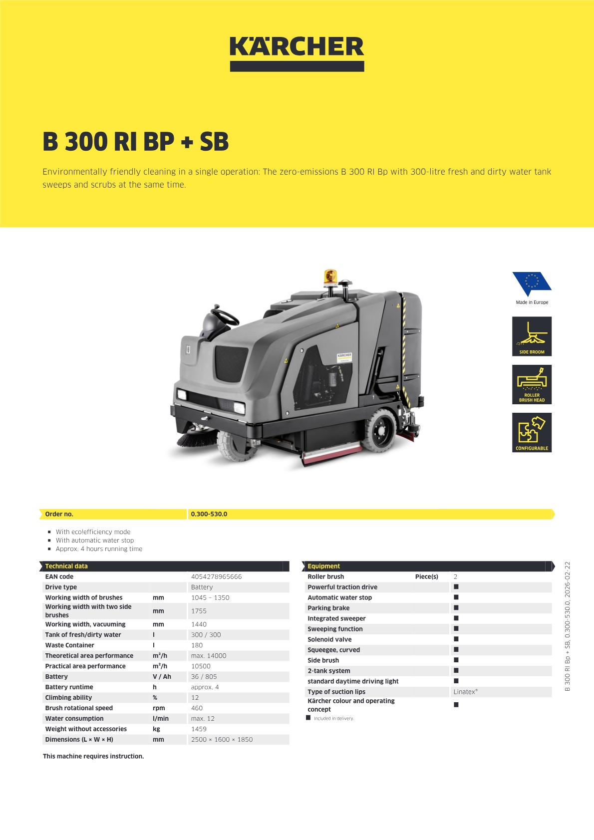 Product information