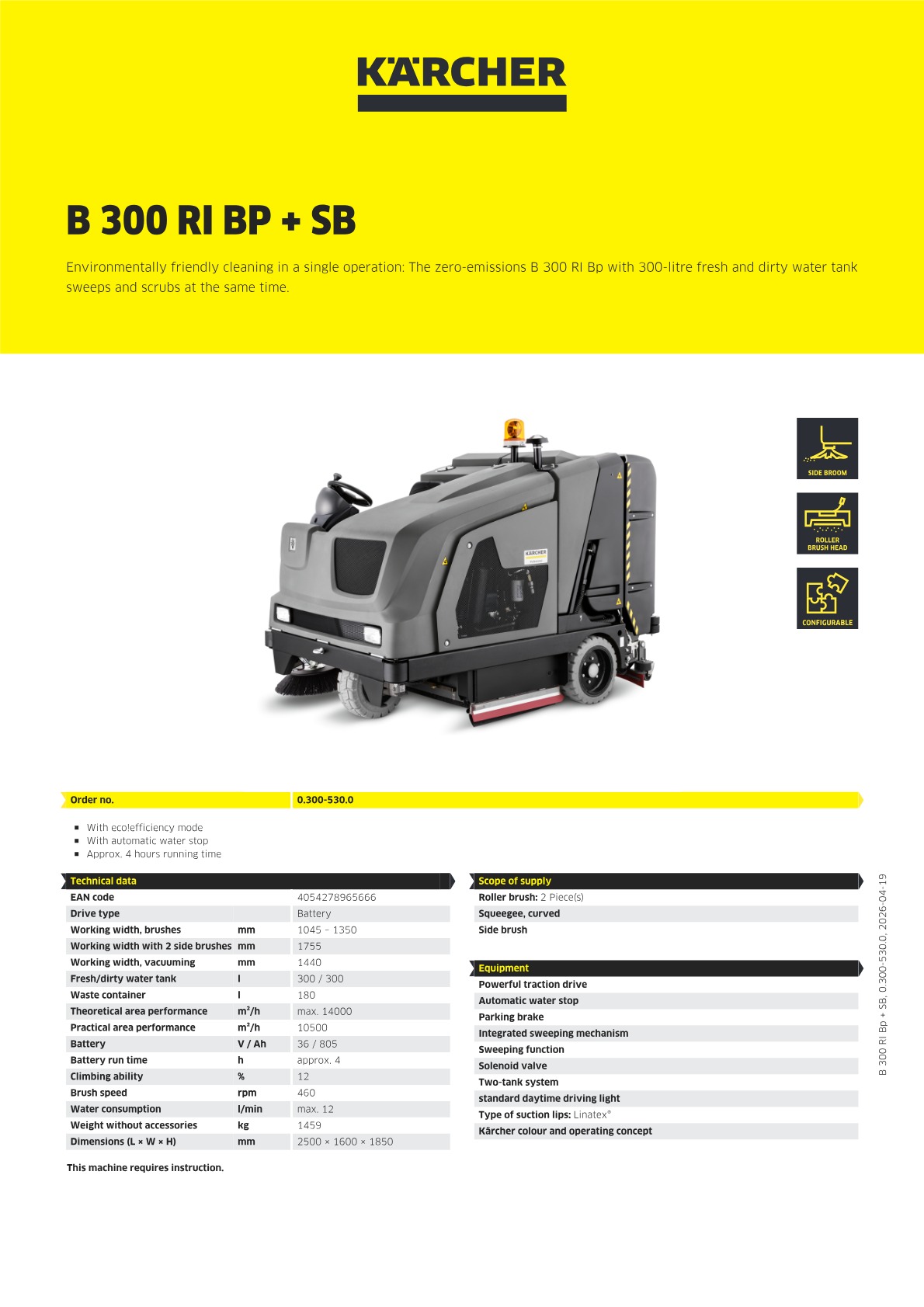 Product information