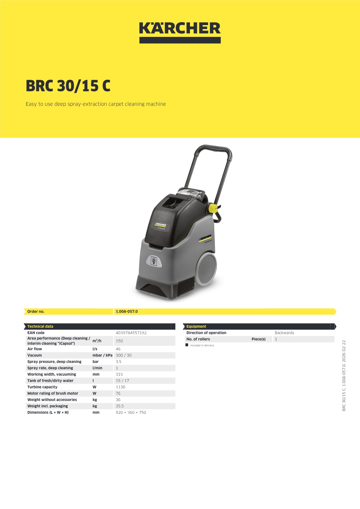Product information