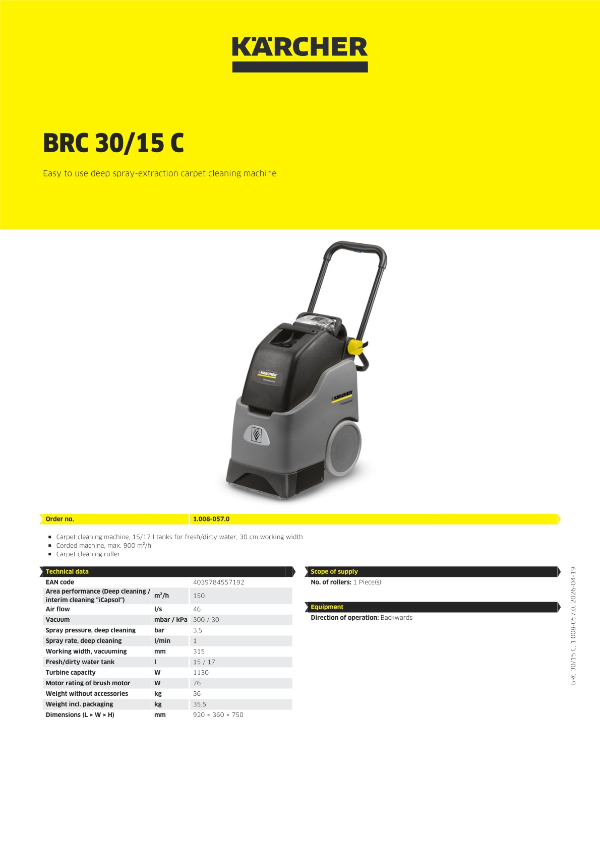 Product information