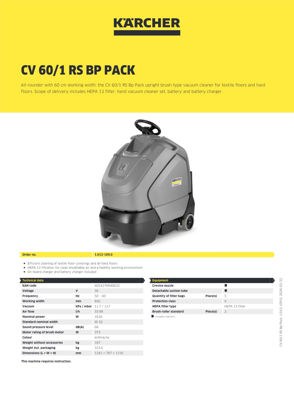 Product information