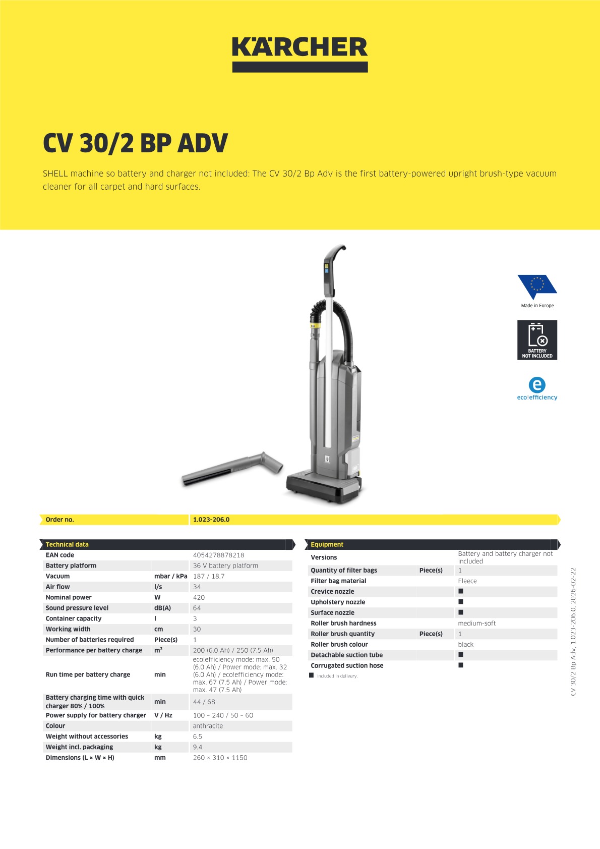 Product information