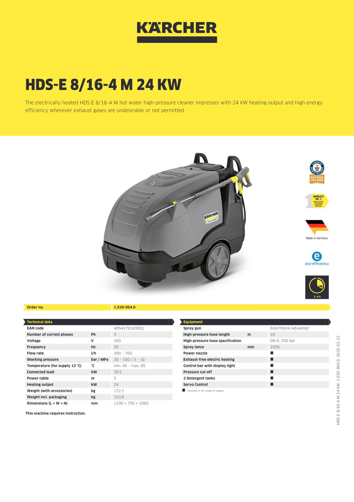 Product information