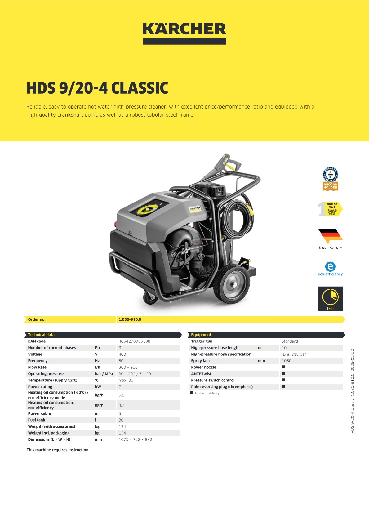 Product information