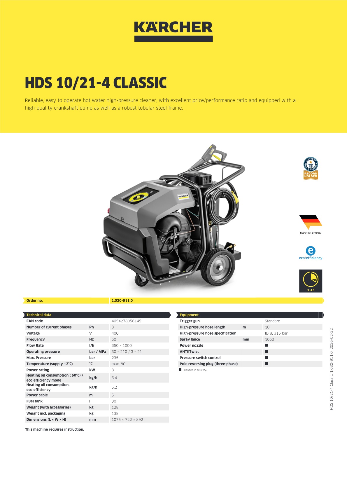 Product information