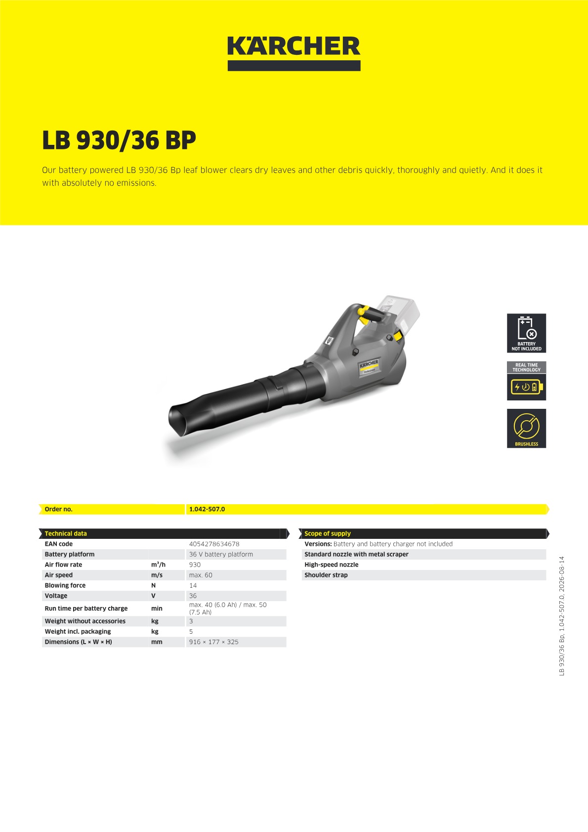 Product information