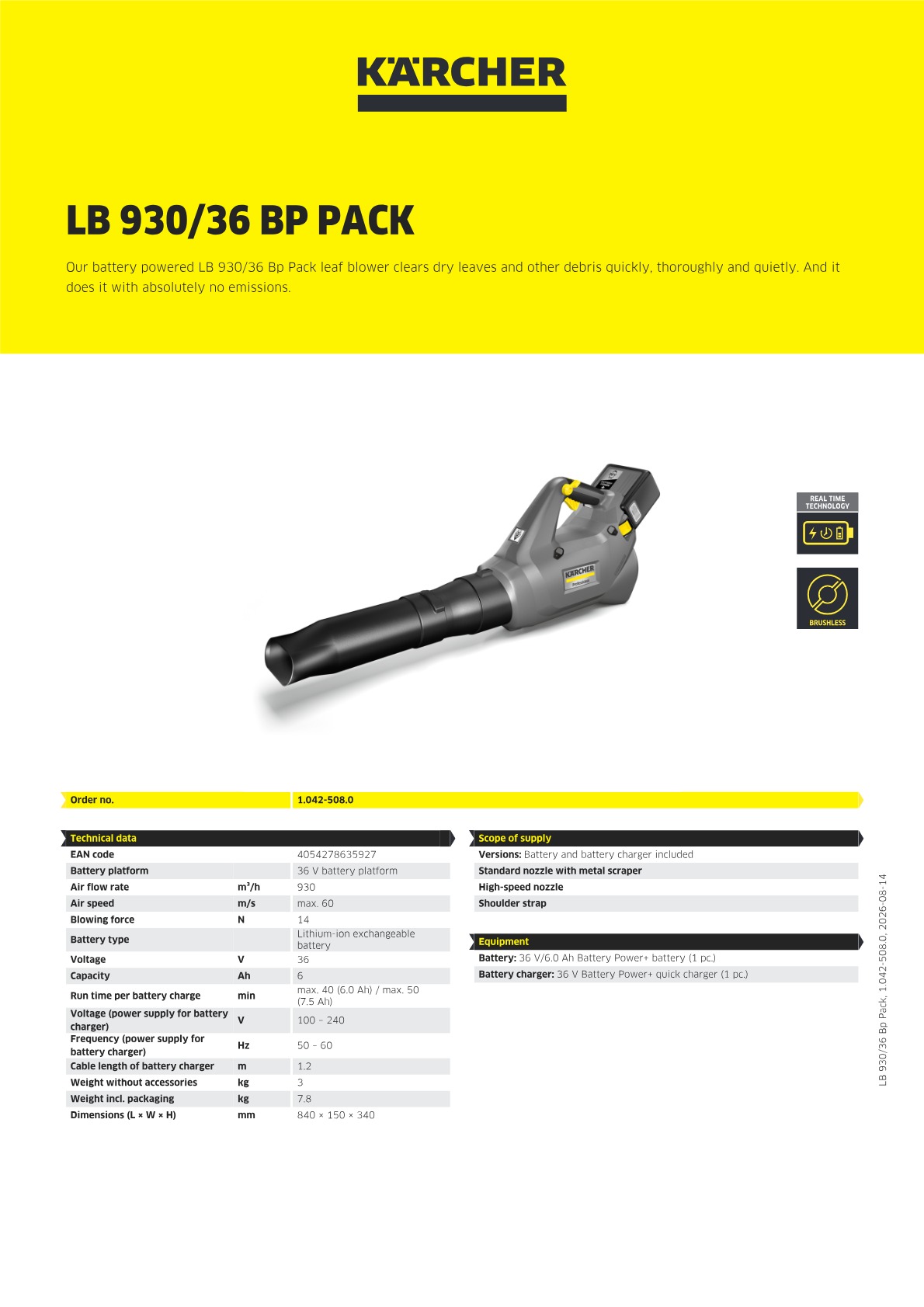 Product information