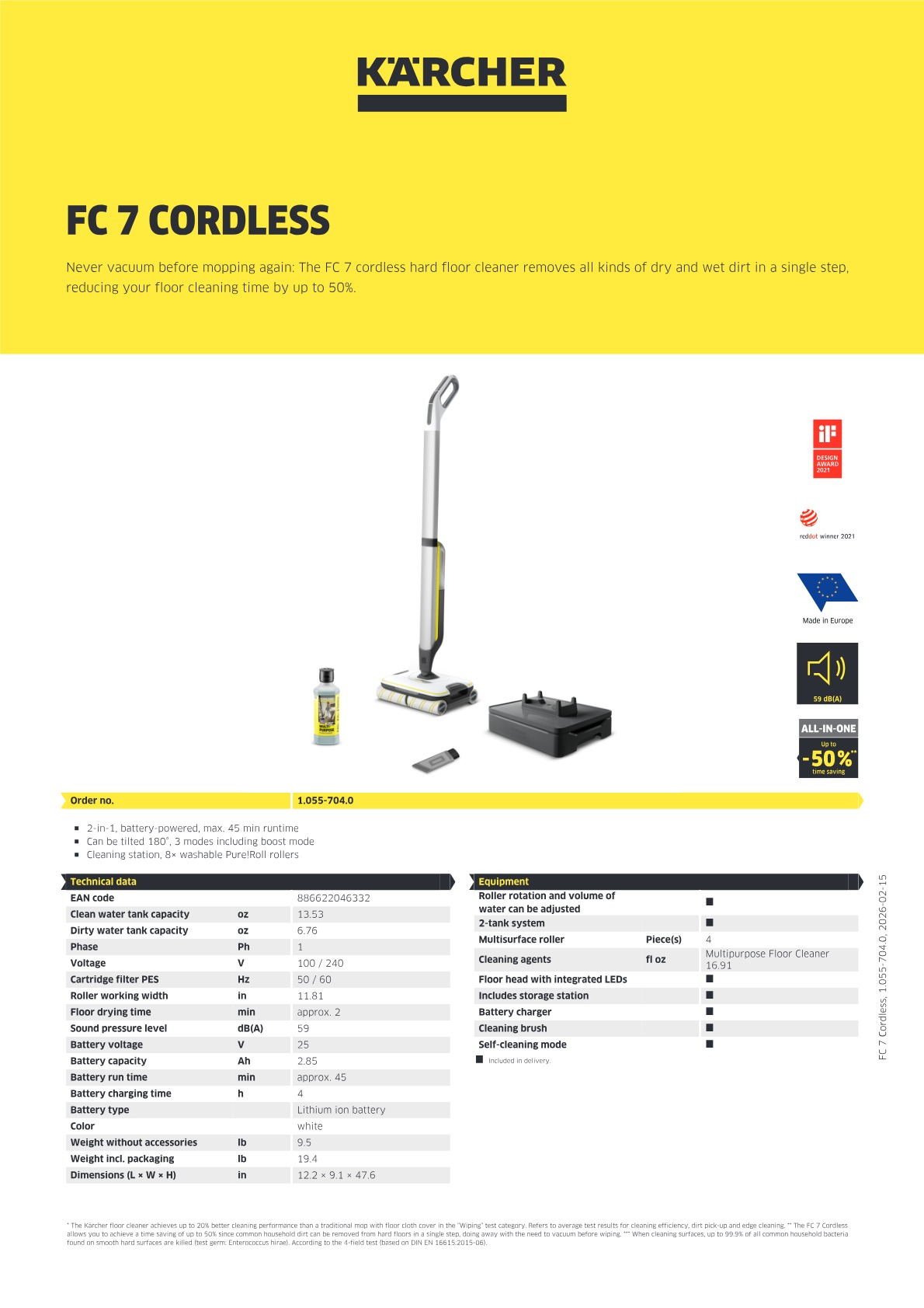 Product information