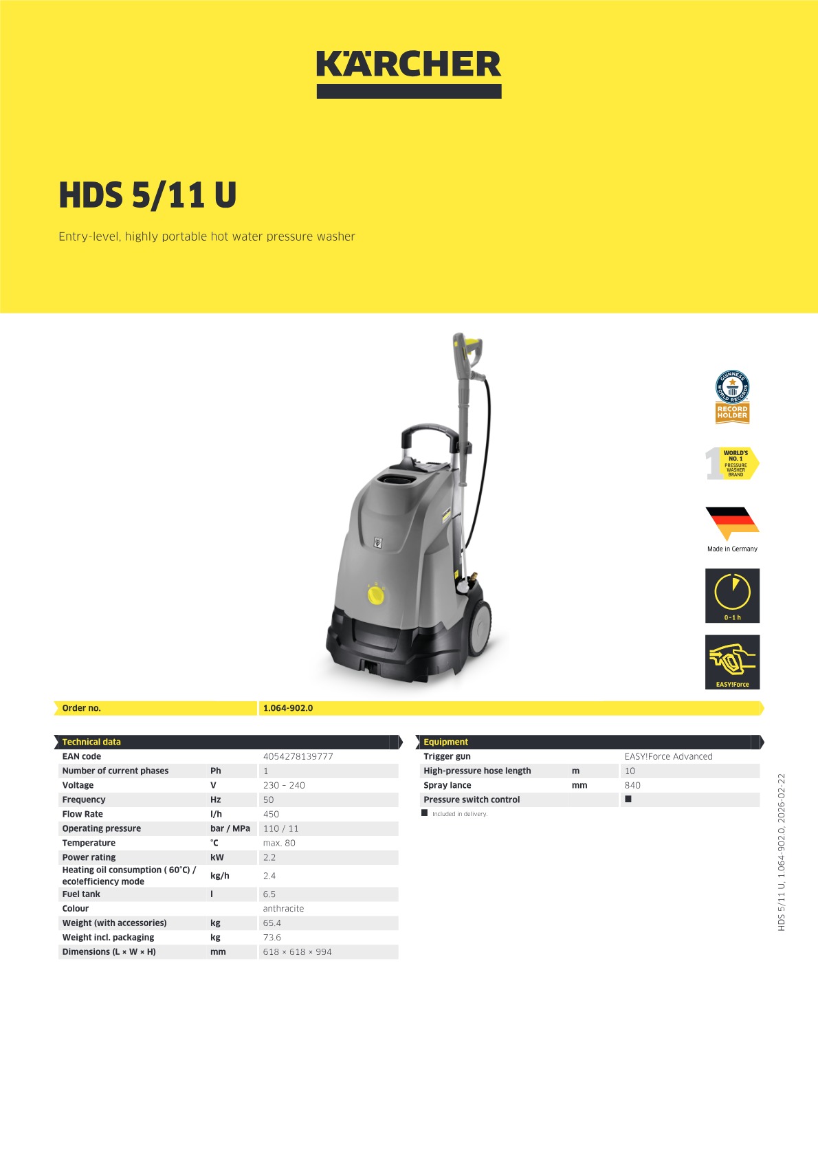 Product information