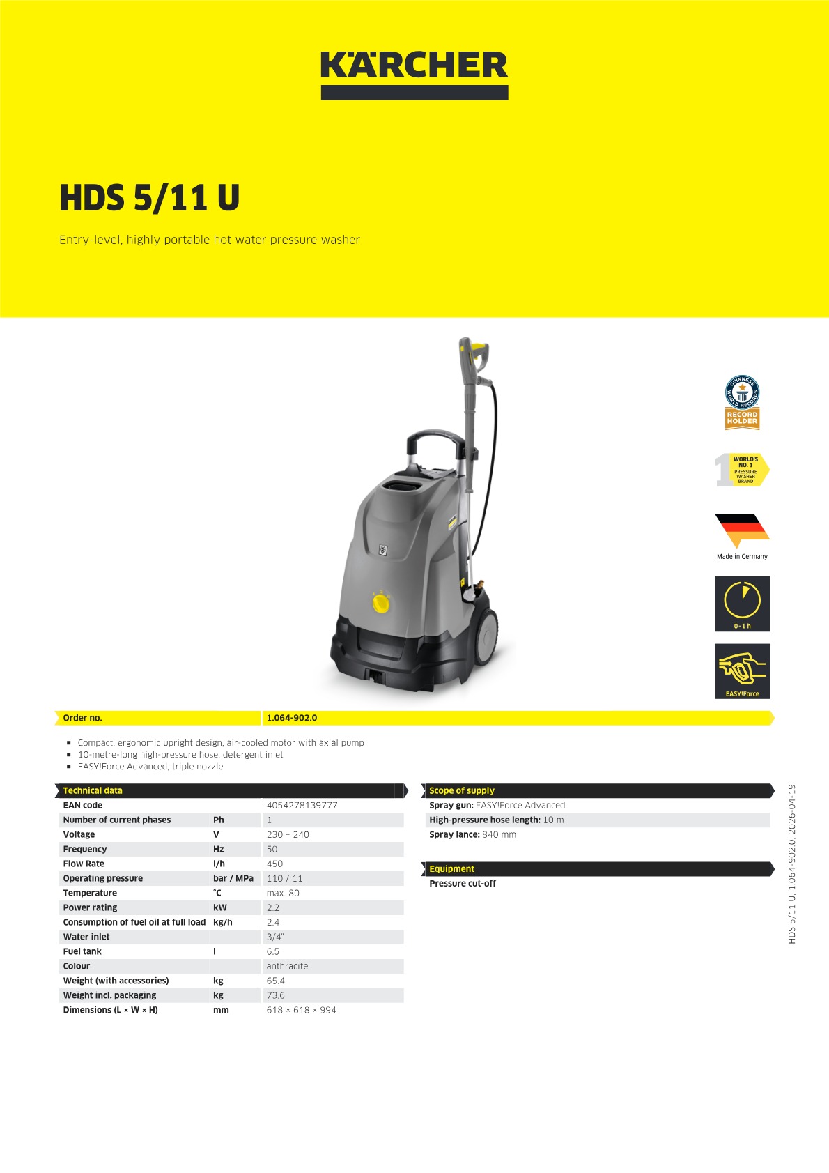 Product information