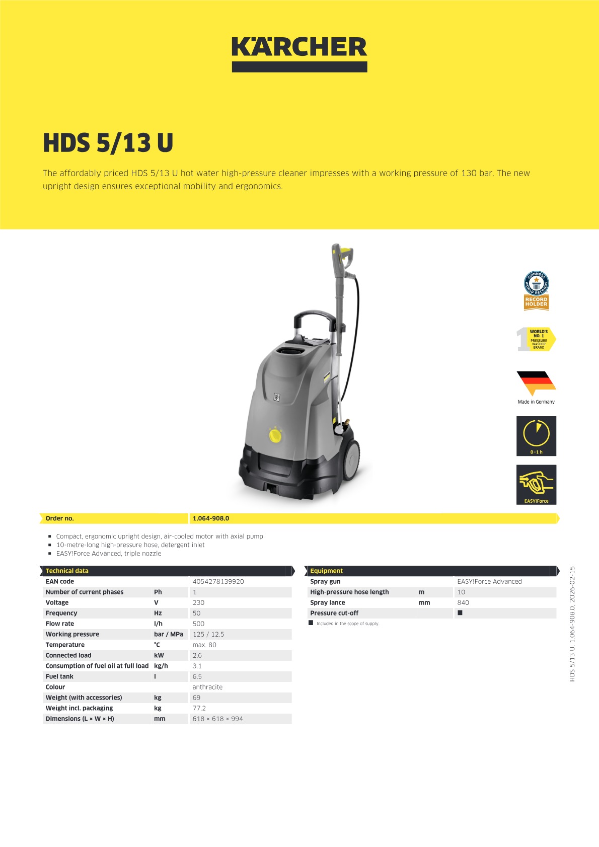 Product information
