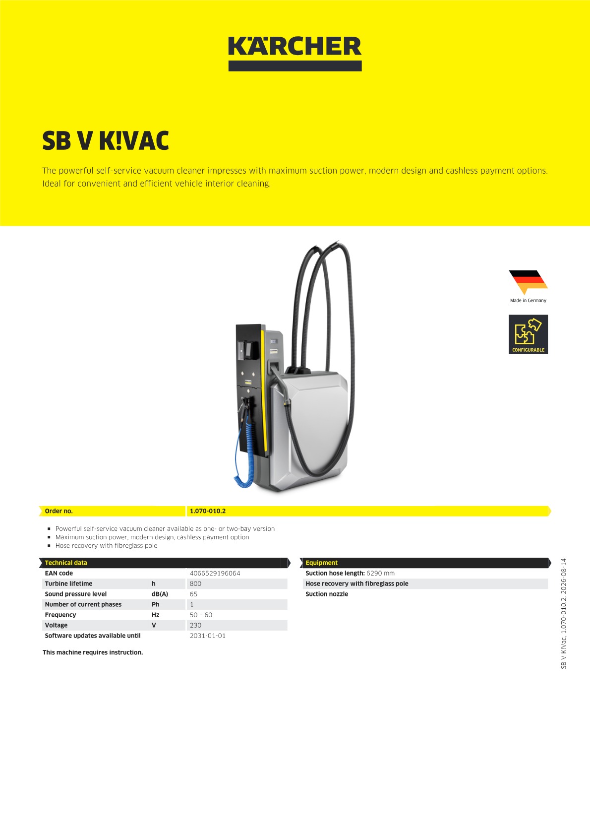 Product information