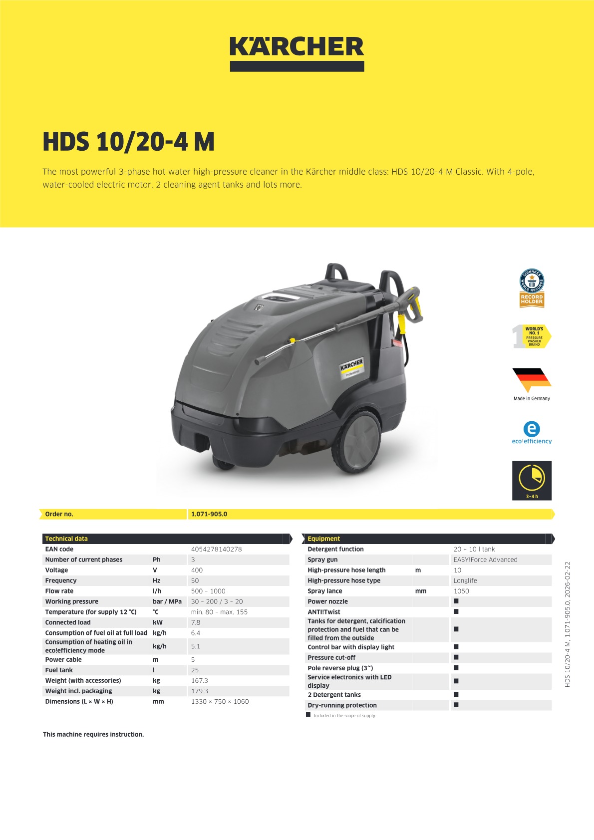 Product information