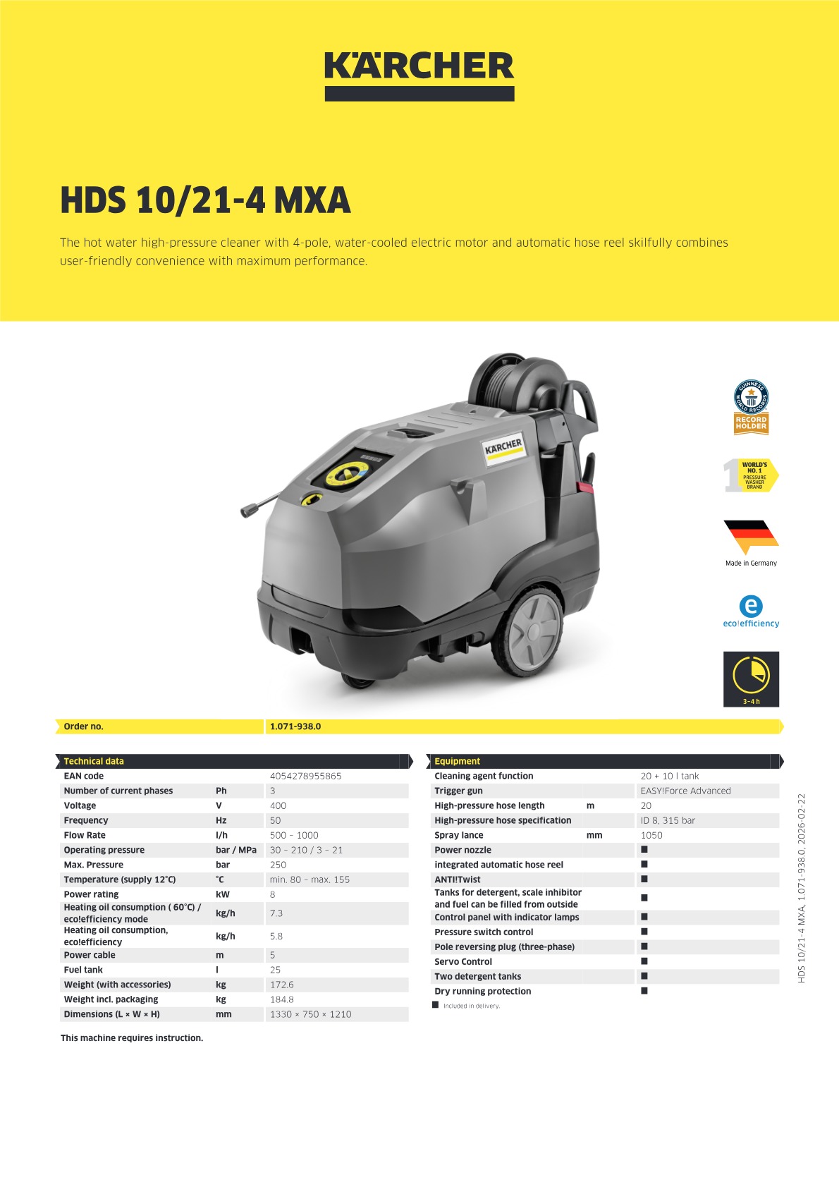 Product information