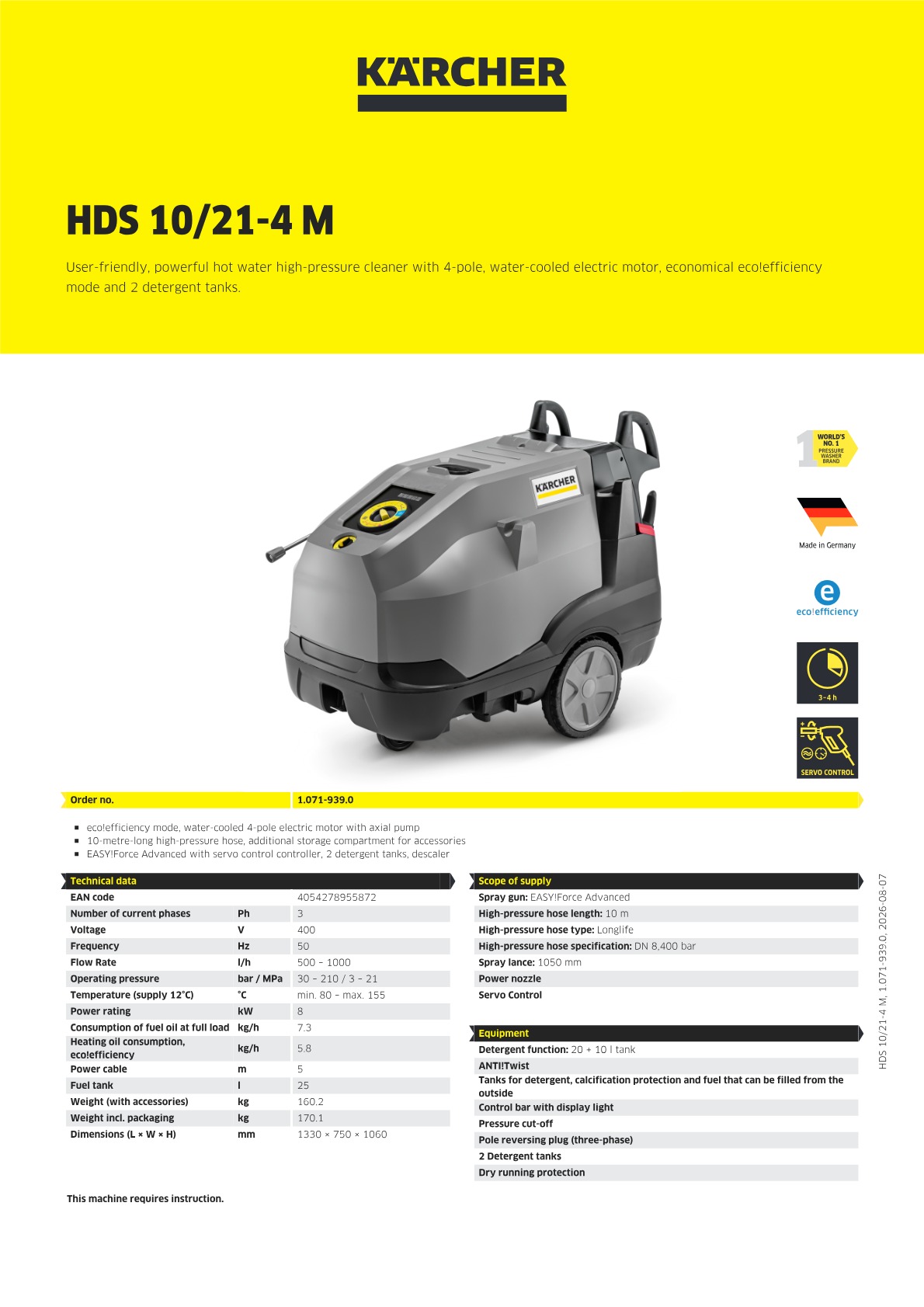 Product information