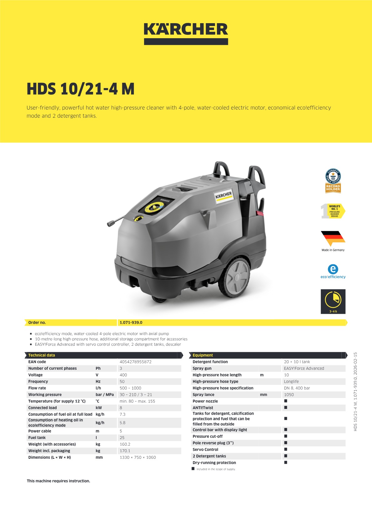 Product information