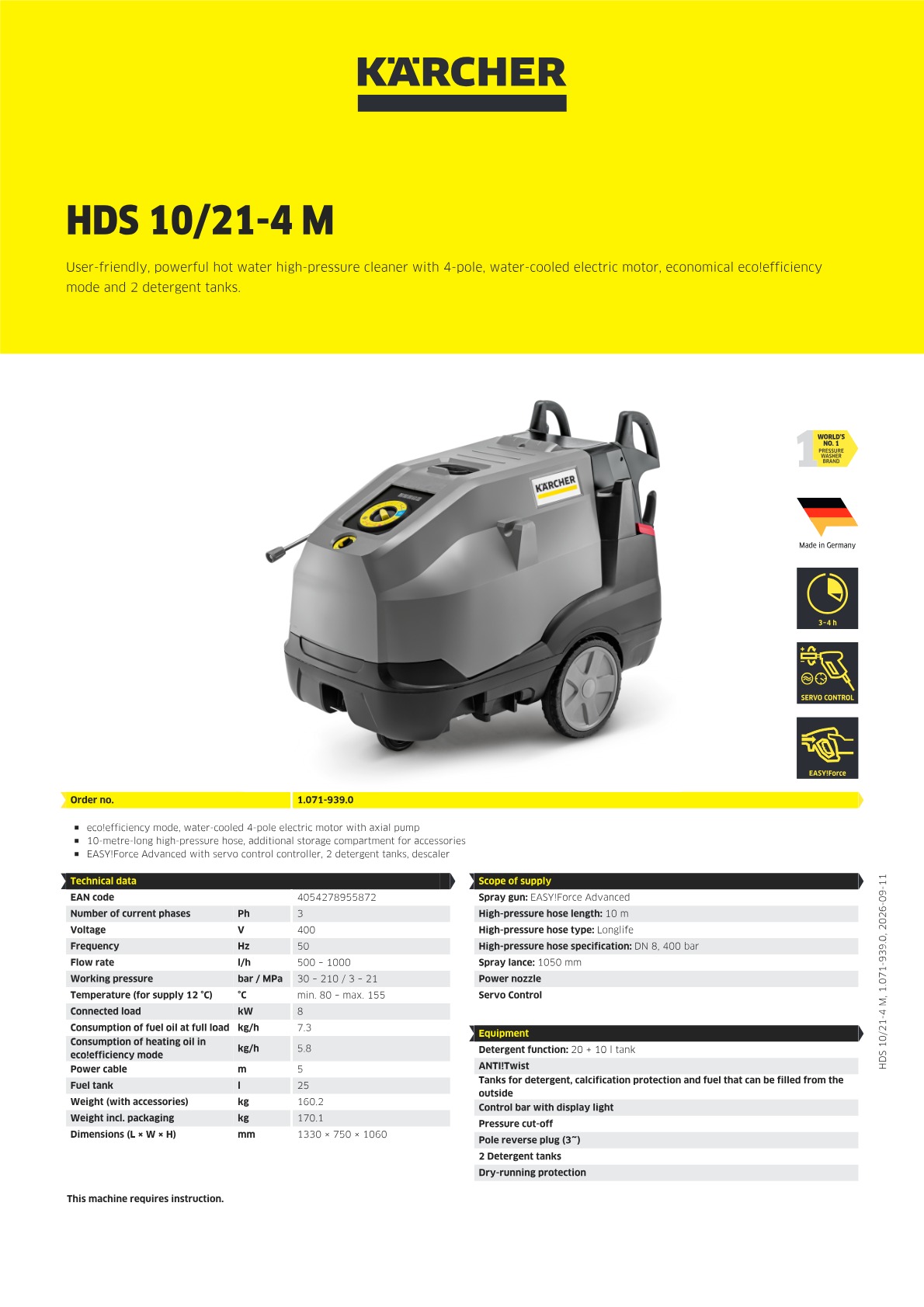Product information