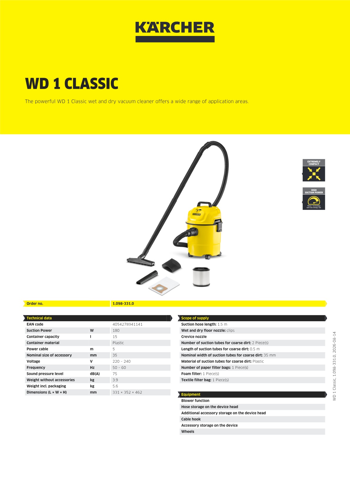 Product information