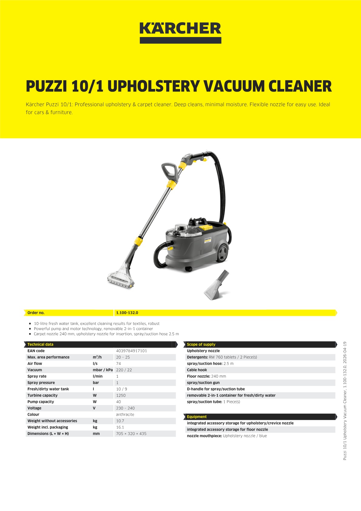 Product information