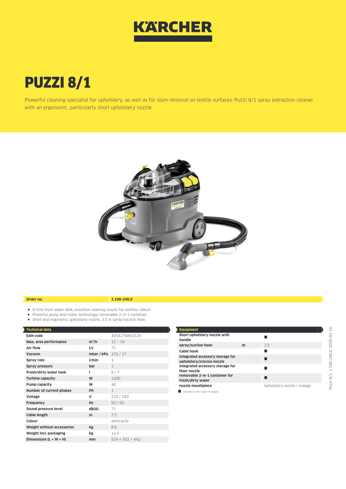 Product information