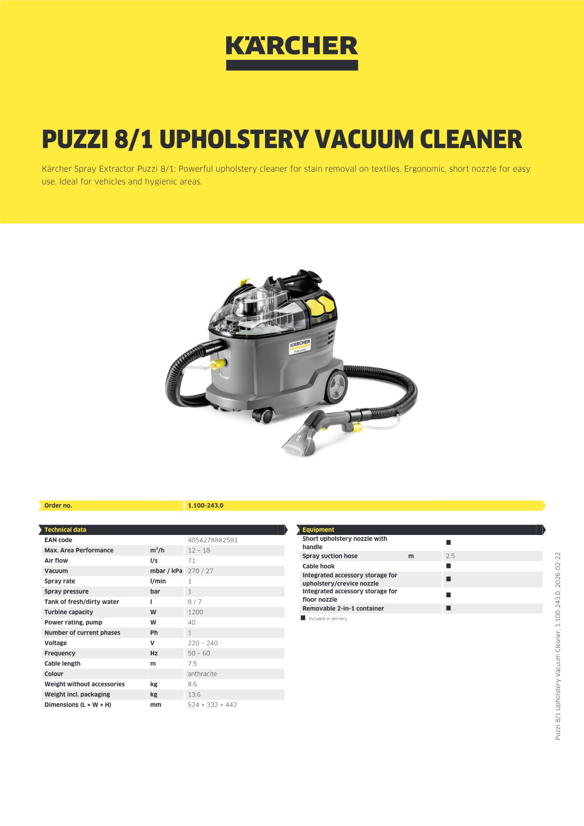 Product information