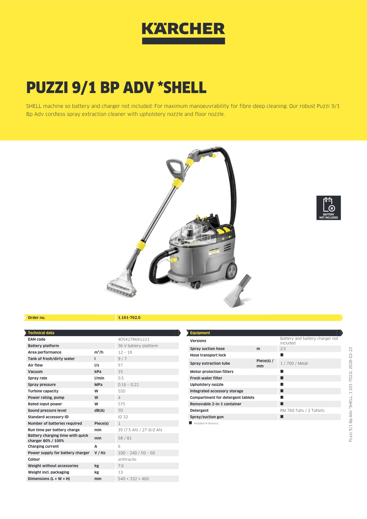 Product information