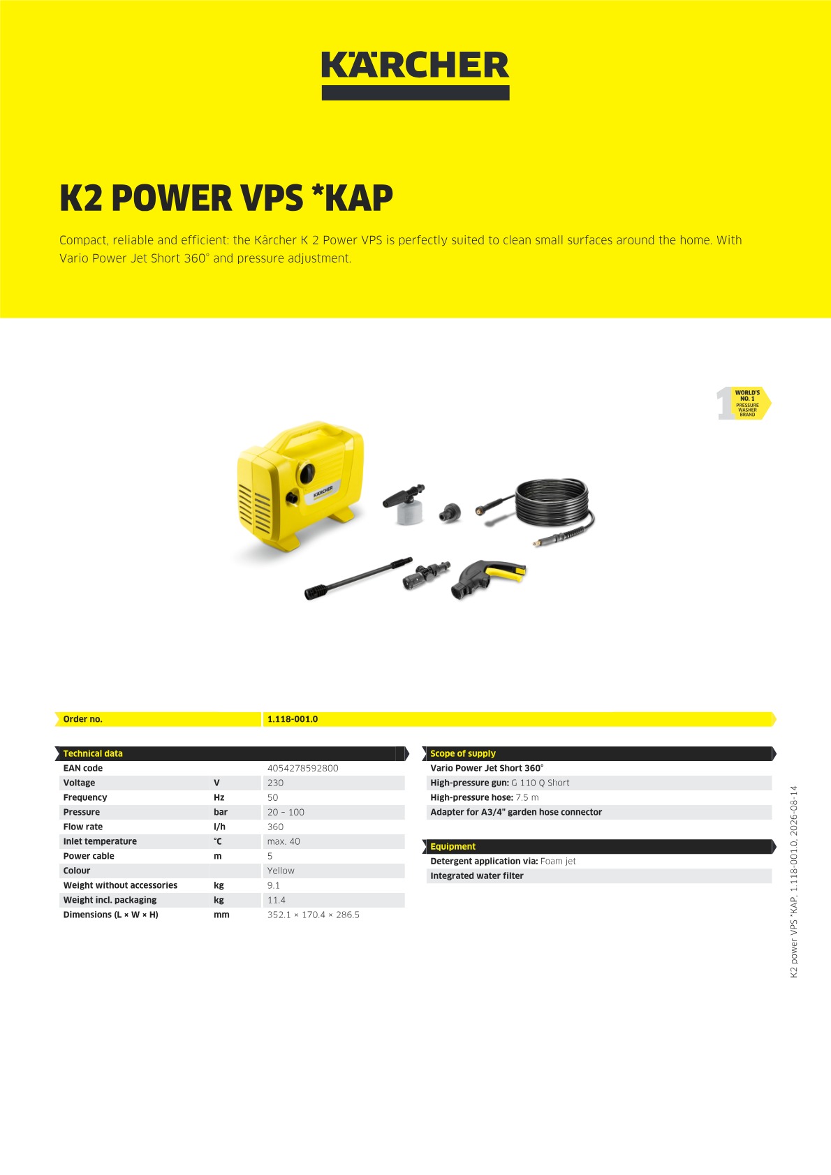 Product information