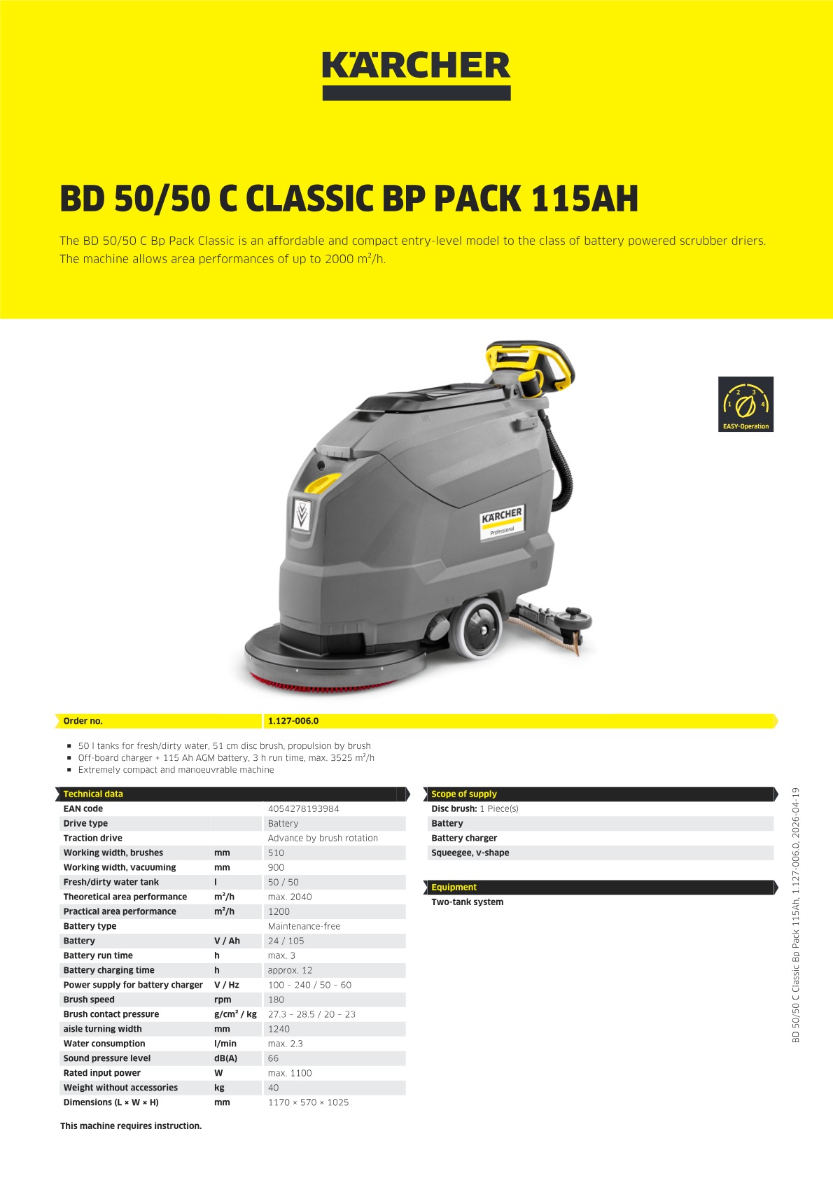 Product information