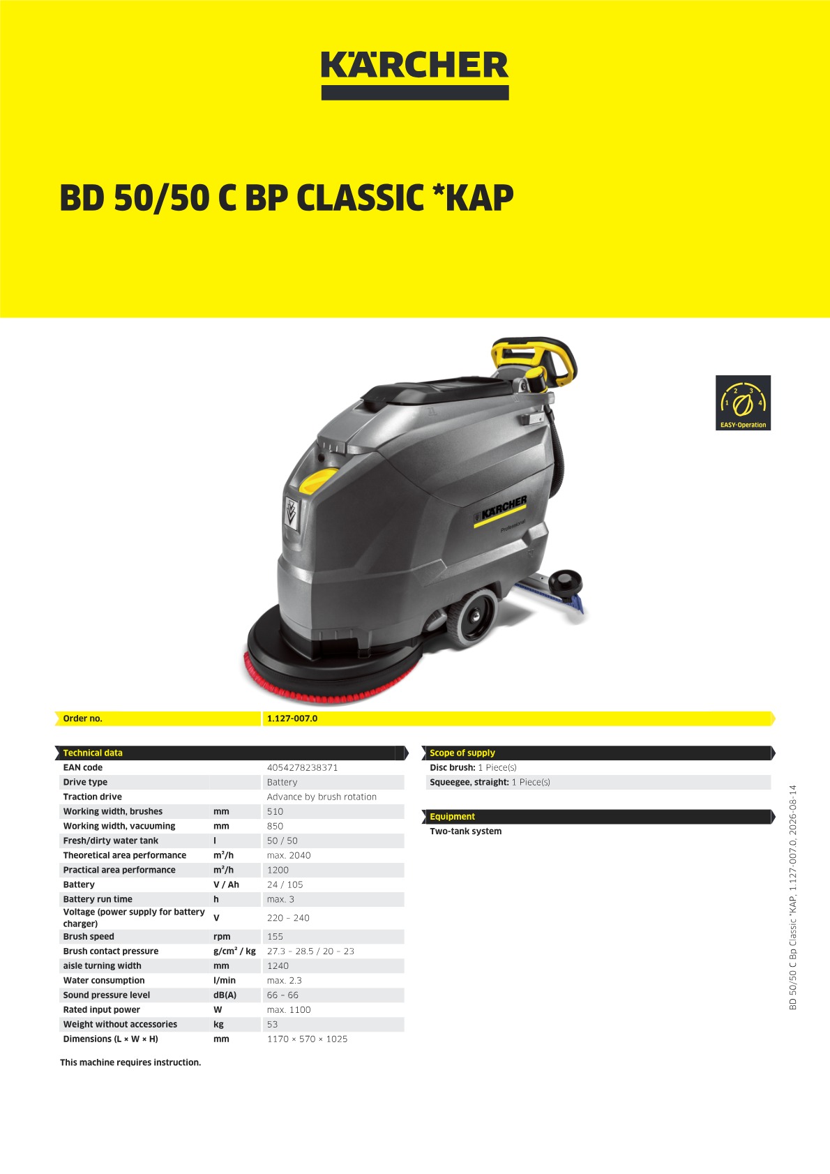 Product information