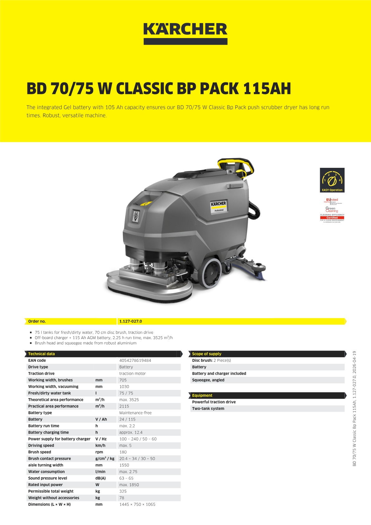 Product information