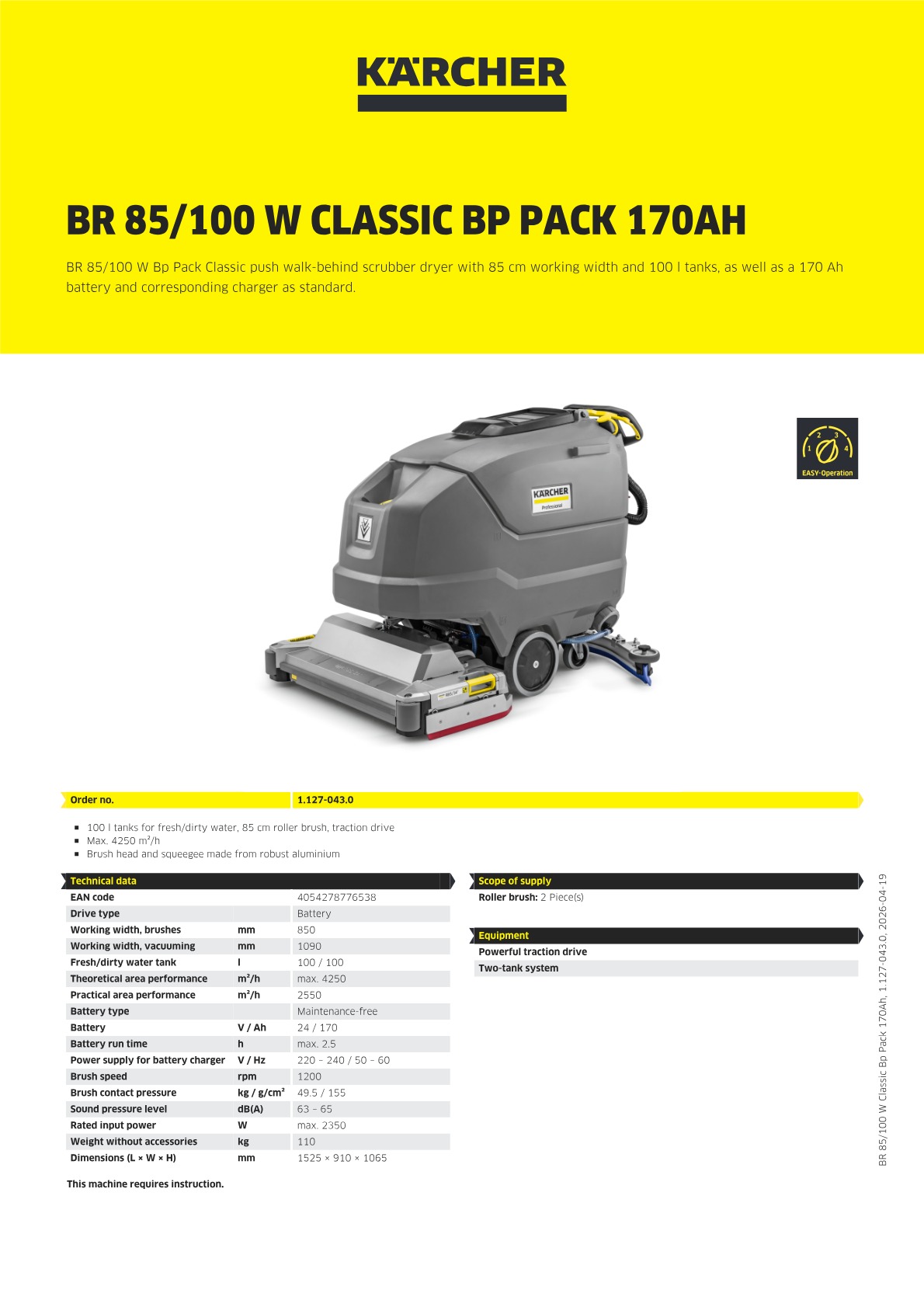 Product information