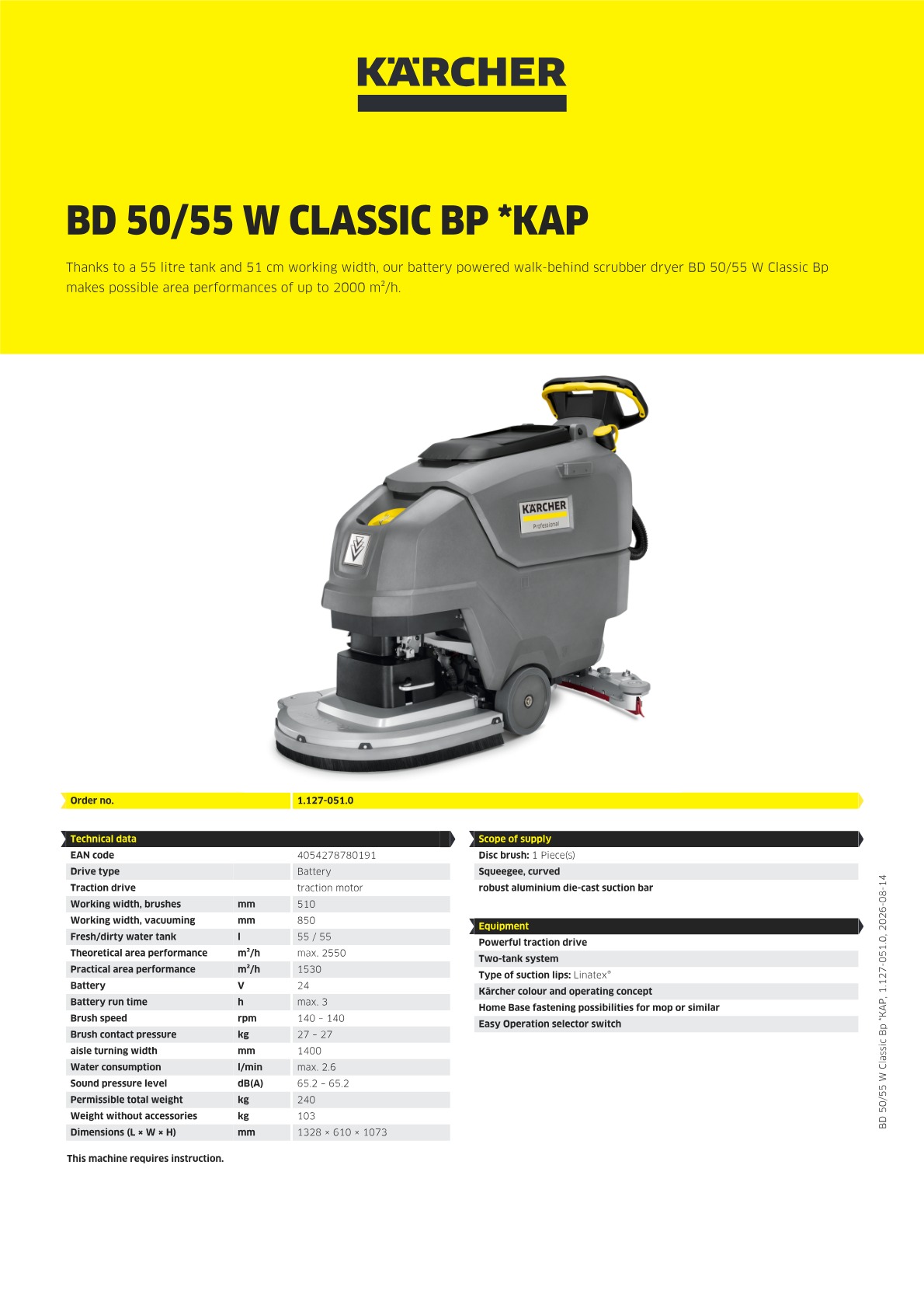 Product information