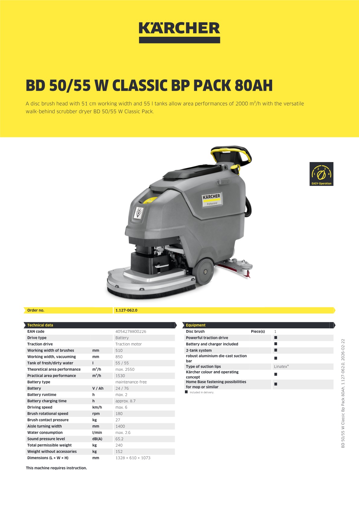 Product information