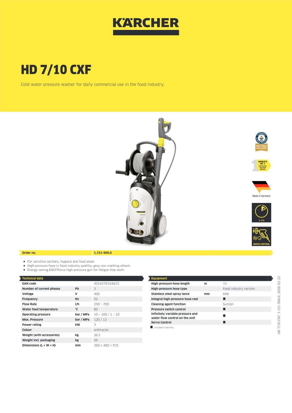 Product information