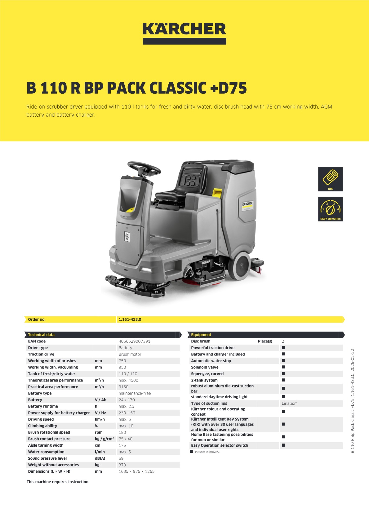 Product information