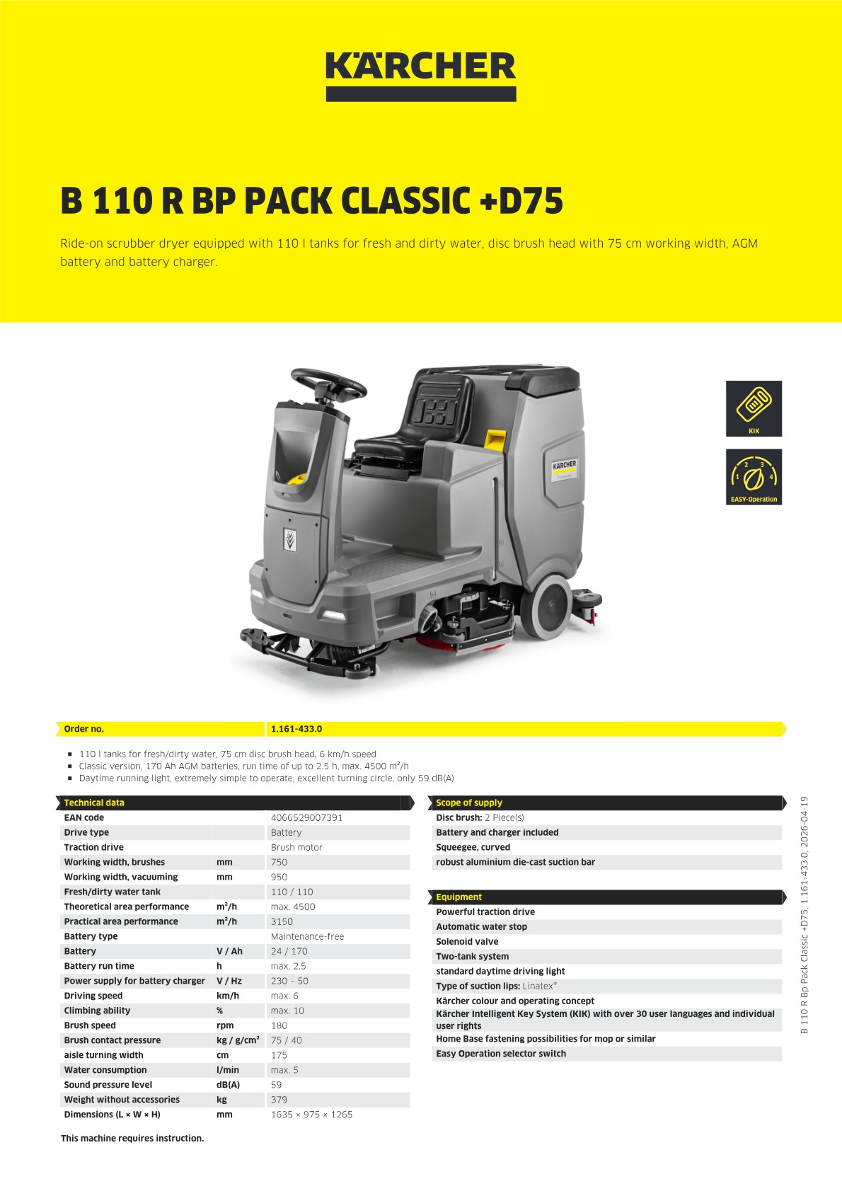 Product information
