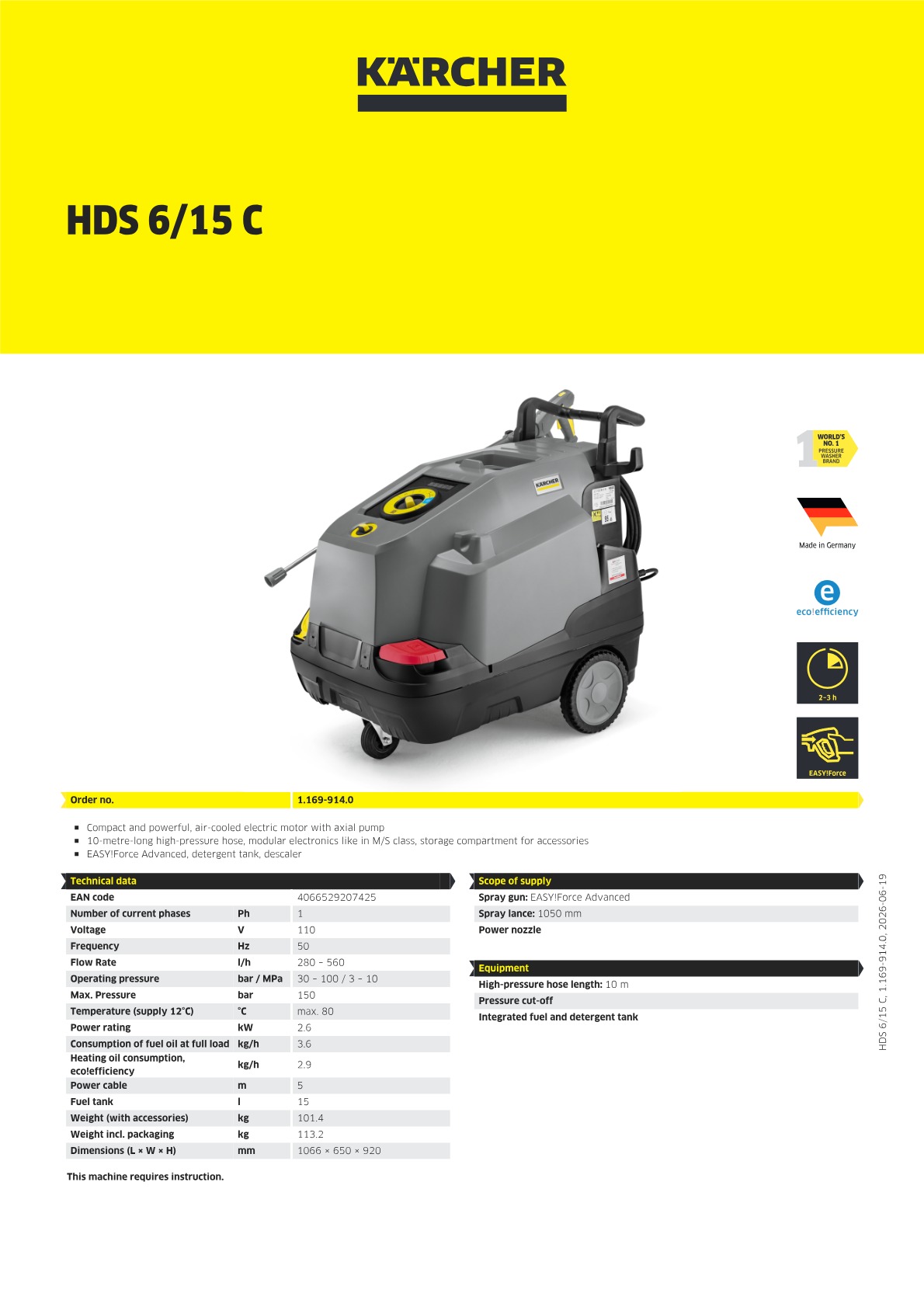 Product information